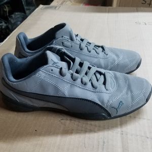 Puma boys shoes grey/black